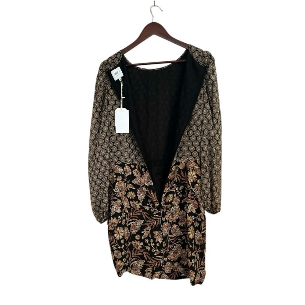 MISA Los Angeles Amber Paisley Mini Dress,‎ Size 8 - Picture 12 of 16